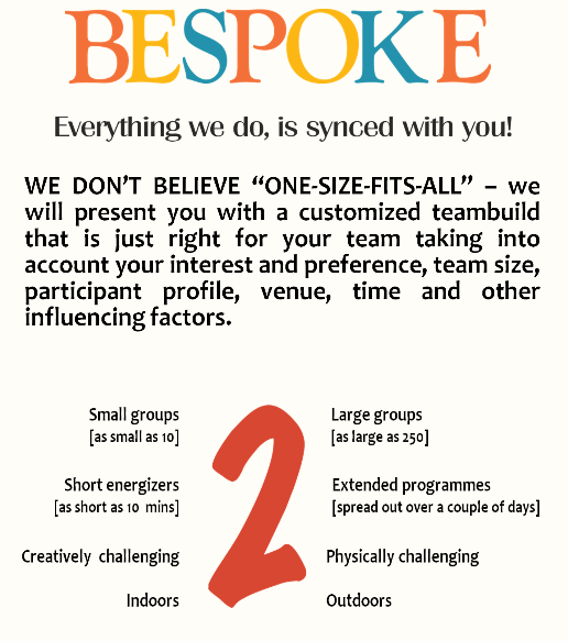 E Factor Chennai India Team Building Bespoke